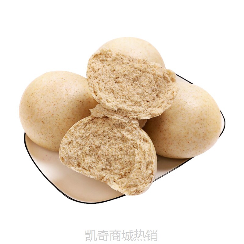 早餐手工制作可即食粗粮全麦馒头 现做现发主食荞麦散装白面馒头