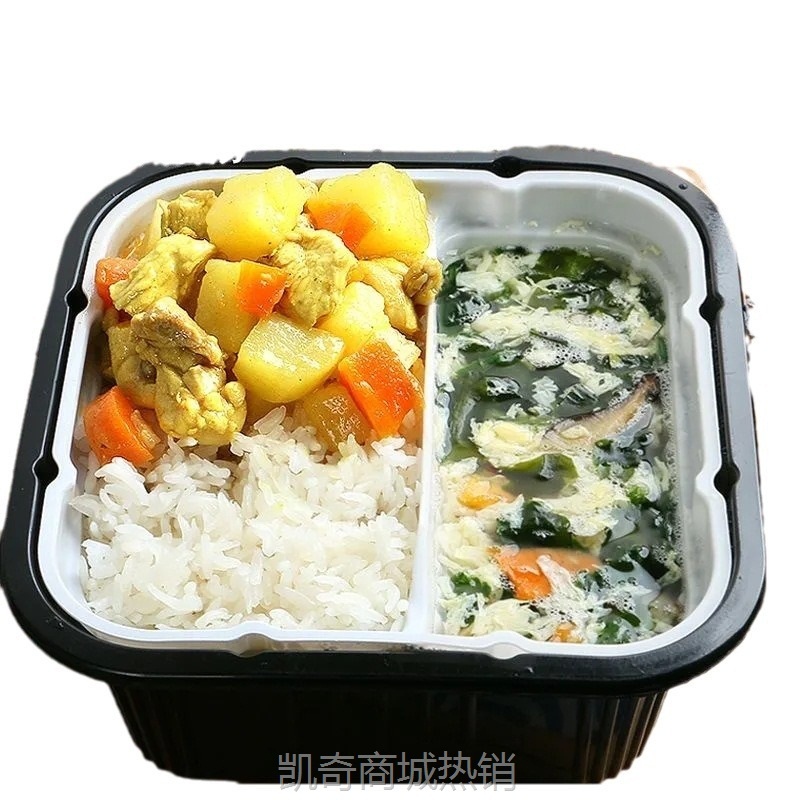 自热米饭方便速食大分量饭菜汤煲仔饭有米有菜有汤懒人整箱批发