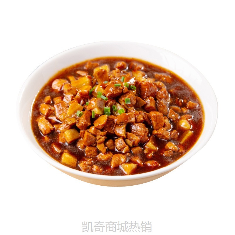 外卖速食小碗菜粥半成品外卖快餐菜小碗菜包盖浇饭预制菜