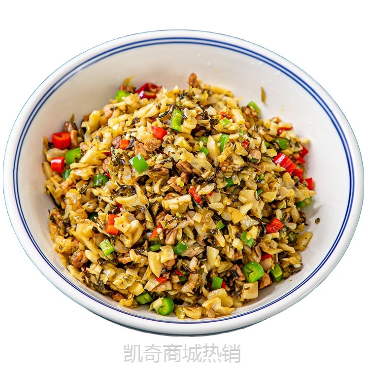 老交情酸菜小笋230g下饭菜湖南特产餐饮食材批发预制菜半成品咸菜