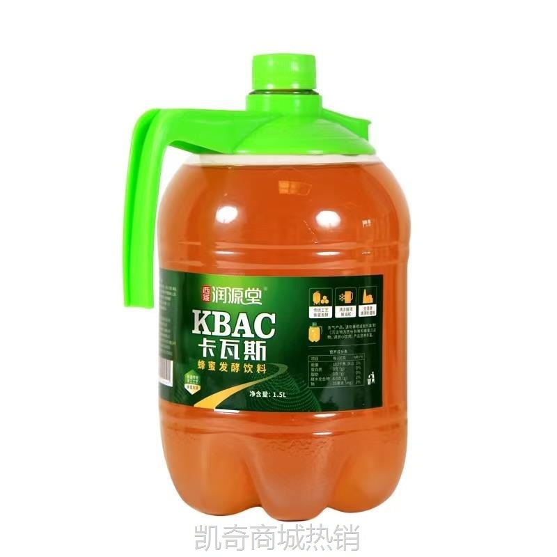 新疆蜂蜜卡瓦斯新疆特色风味饮料1.5L装传统发酵饮品格瓦斯包装