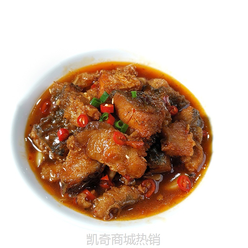 易佰家麻辣鱼块料理包预制菜肴中餐半成品批发小碗菜外卖批发180g