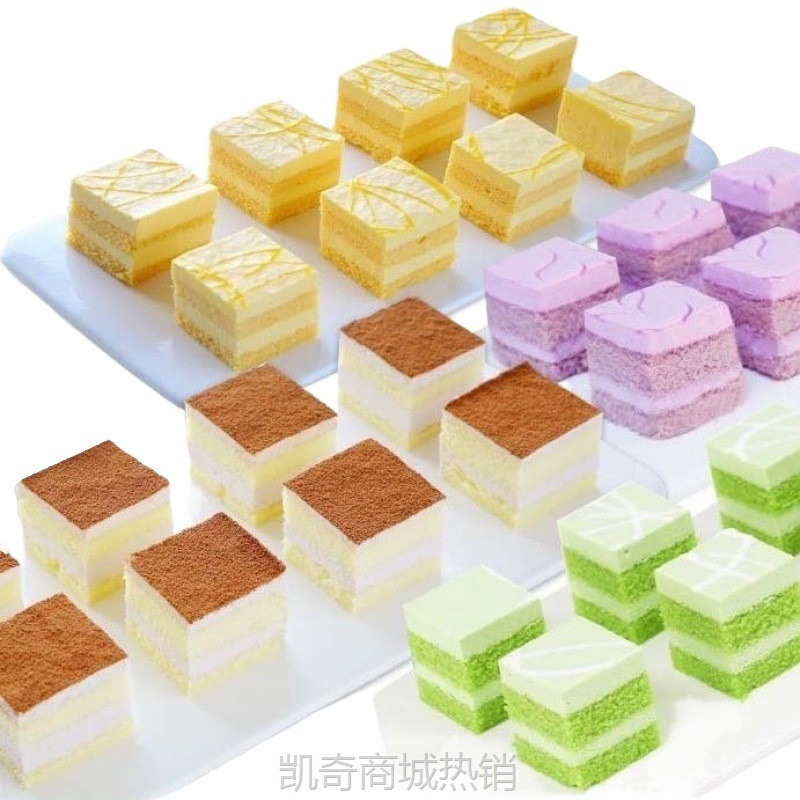 小蛋糕成品冷冻慕斯甜品台茶点小方配茶点心自助餐批发办公室
