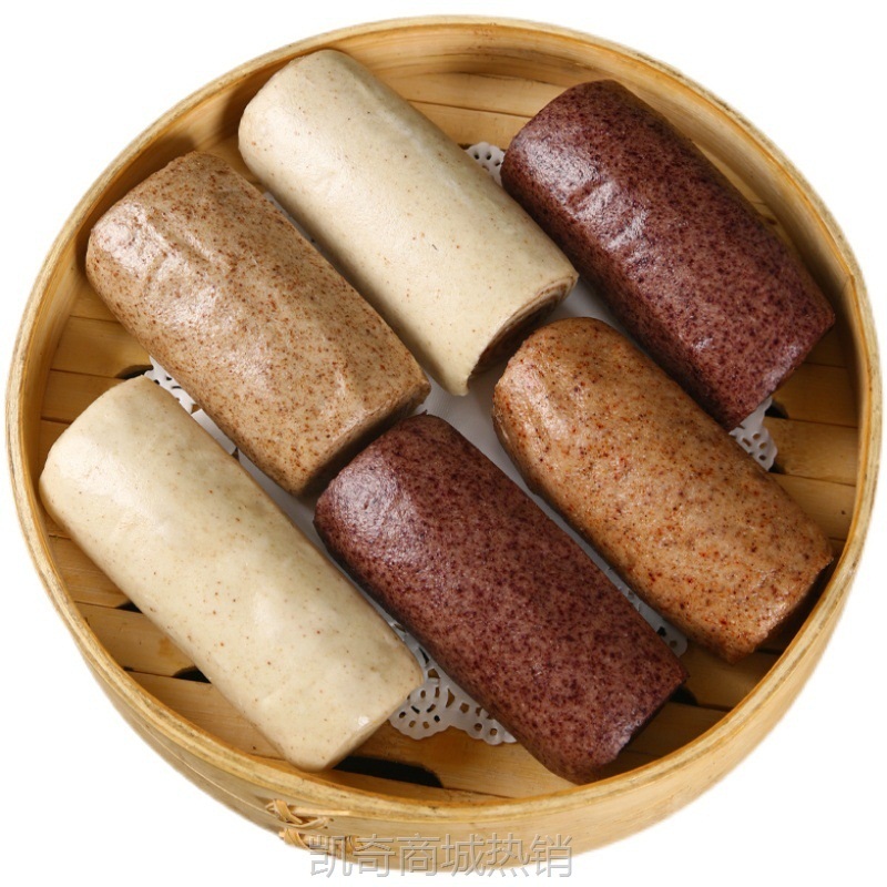 纯杂粮棒棒馒头粗粮老面早餐纯手工代餐饱腹主食黑麦全麦荞麦速食