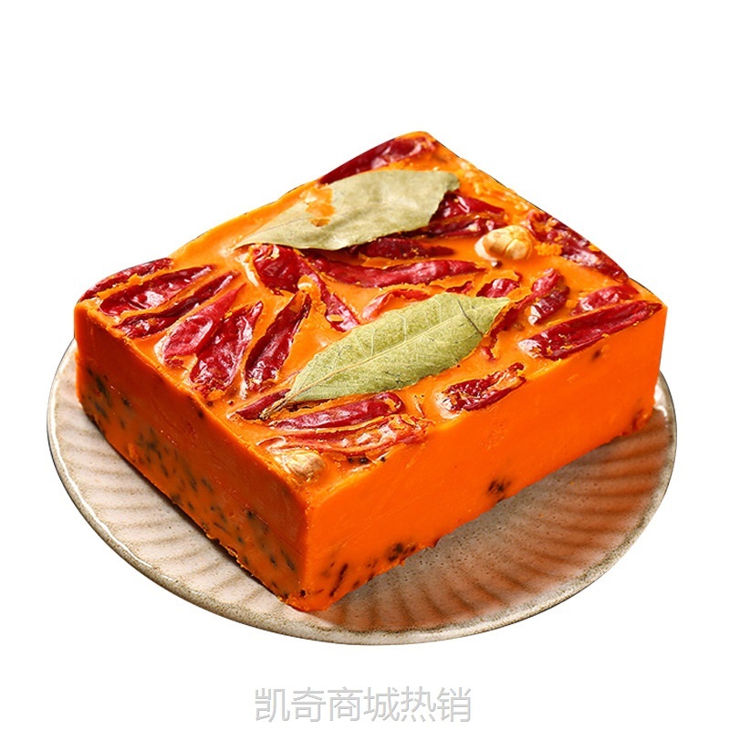 香老坎重庆麻辣牛油火锅底料 香辣500g门店同款冒菜干锅调料
