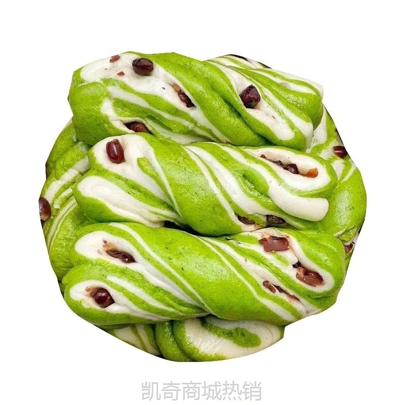 菠菜紫薯肉松儿童花卷馒头葱卷早餐纯手工包子速冻半成品食品