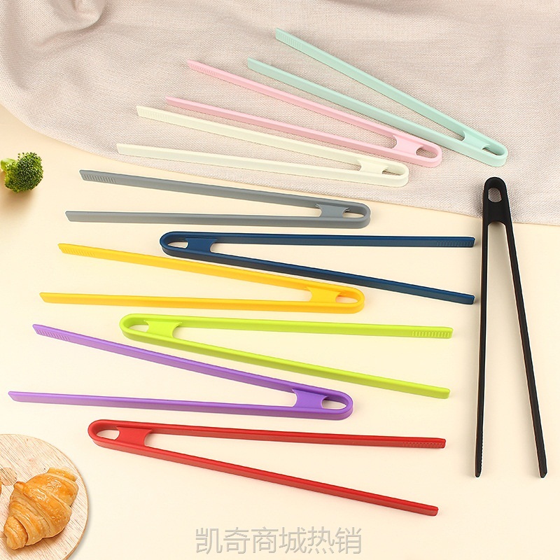 【♥首购3元♥】现货一体式硅胶食物夹面包夹蛋糕夹烧烤夹食品夹自助餐夹泡菜夹子