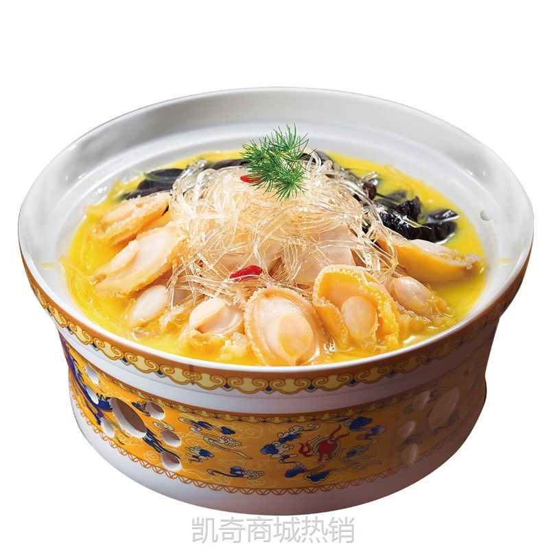 【♥凯奇美食供应链♥】锦桦海佛跳墙加热即食冷冻半成品预制菜1.5kg袋装鲍鱼海参速食