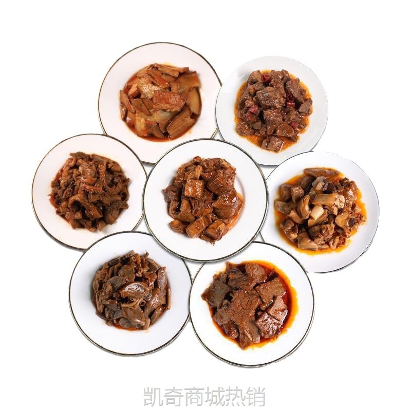 【♥凯奇美食供应链♥】卤汁料理包盖浇饭粉面码小碗菜五花肉速食快餐外卖预制菜工厂批发