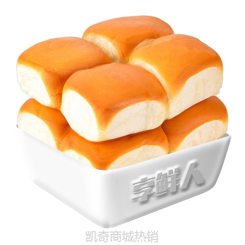 【♥凯奇美食供应链♥】老式手撕面包早餐食品传统蛋糕点原味低0代餐饱腹脂零食整箱批发