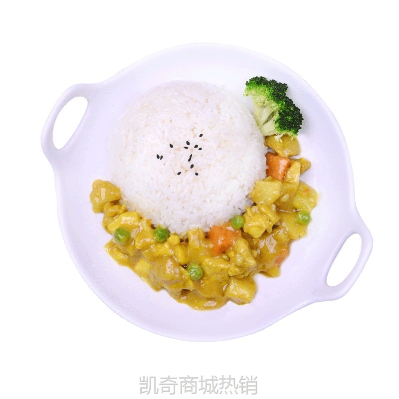 【♥凯奇美食供应链♥】聚口福咖喱鸡肉200g速食外卖料理包小碗菜预制菜商用批发快餐盖饭