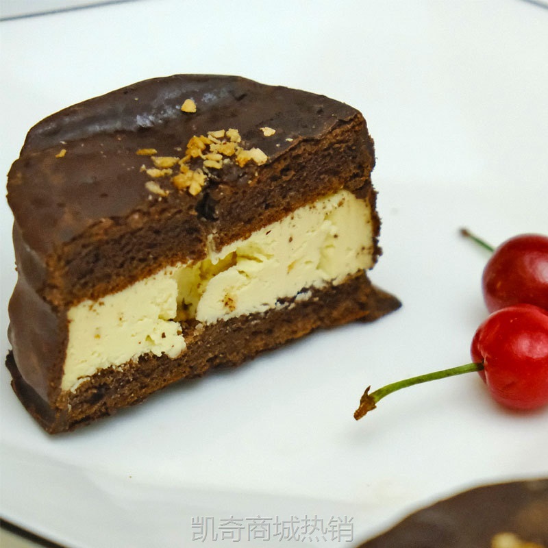 【♥凯奇美食供应链♥】生酮MCT魔芋巧克力派低碳水无蔗糖无面粉抹茶生酮零食巧克力蛋糕