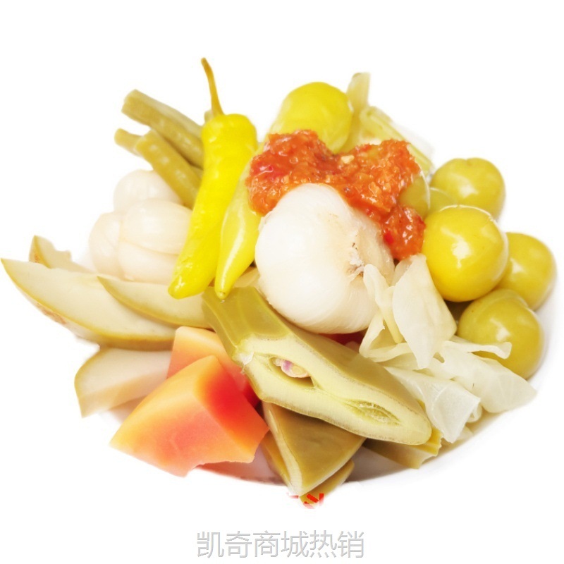 【♥凯奇美食供应链♥】广西酸嘢酸料10种果蔬组合装新鲜腌制泡菜水果酸辣李子刀豆下饭菜