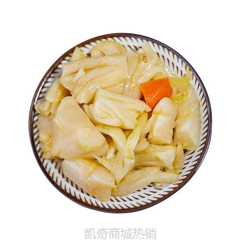 【♥凯奇美食供应链♥】开胃菜花梗500g酒店特色菜冷盘菜成品即食美味腌制花菜梗酱菜泡菜