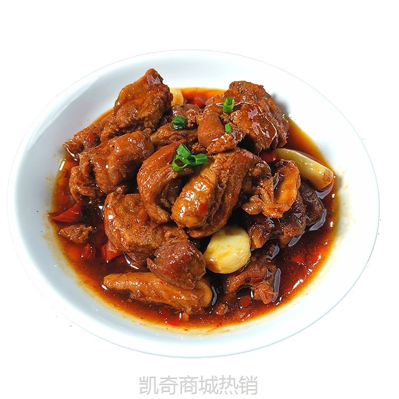 【♥凯奇美食供应链♥】易佰家啤酒鸭预制菜餐饮商用盖浇饭快餐外卖料理包加热即食肉菜包