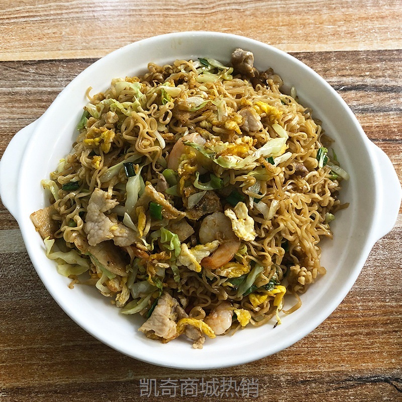 【♥凯奇美食供应链♥】一件代发潮汕双料干脆面怀旧8090幸运方便面蟹皇面蟹黄面整箱即食