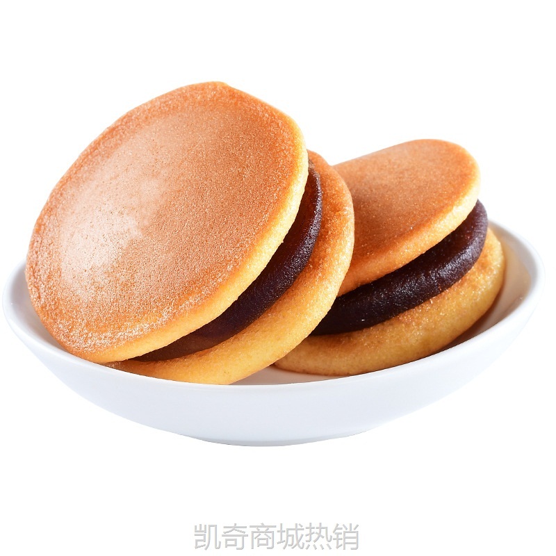 【♥凯奇美食供应链♥】网红零食铜锣烧蛋糕代发300枚西式糕点整箱批发夹带蛋糕面包甜点