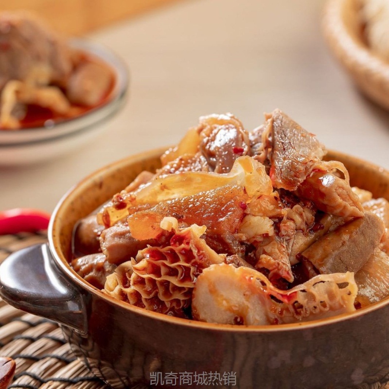 【♥凯奇美食供应链♥】堂记推荐 中餐厅料理包   1KG红烧牛腩 飘香牛杂  900G香辣牛杂