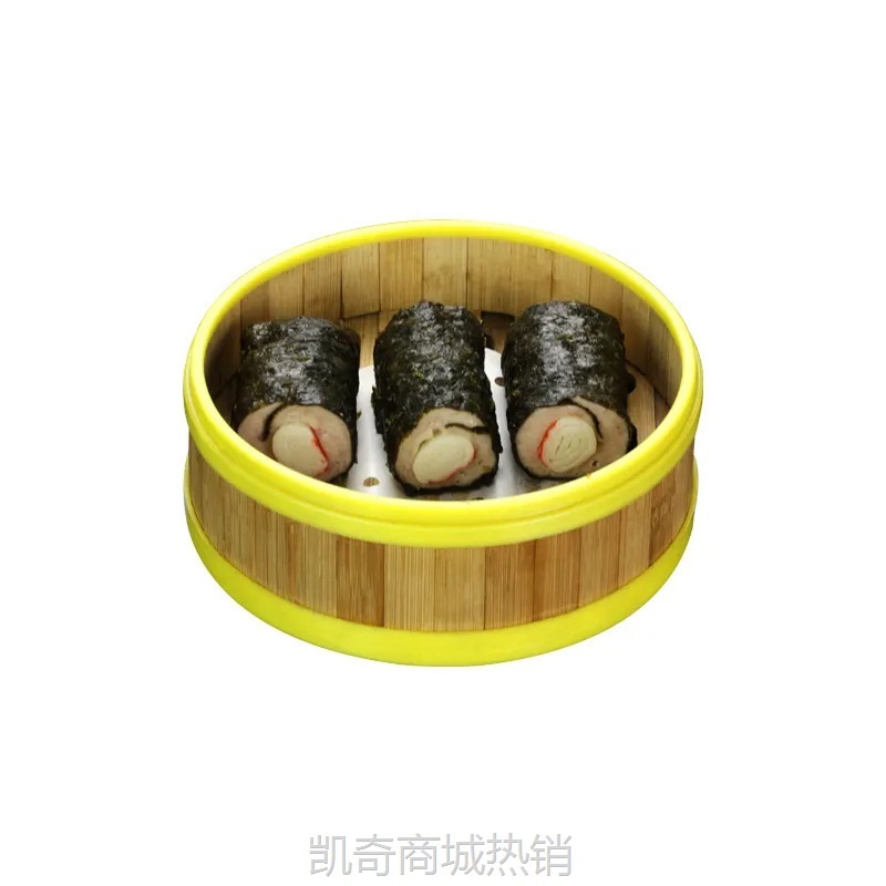 【♥凯奇美食供应链♥】蟹柳紫菜卷广式茶点点心紫菜卷营养早餐半成品速冻食品厂家批发