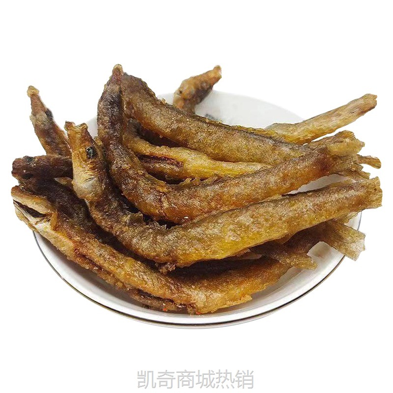 【♥凯奇美食供应链♥】油炸泥鳅干500g纯野生去内脏即食干货无骨刺原味天然渔农家客家土