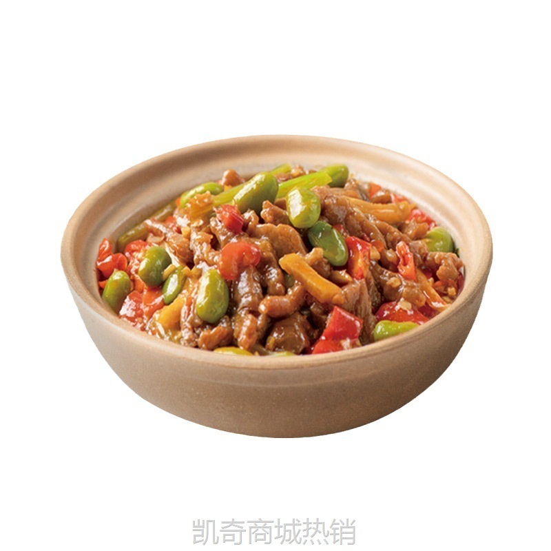 【♥凯奇美食供应链♥】聚口福料理包香辣牛肉180g速食半成品预制菜商用批发盖饭外卖快餐