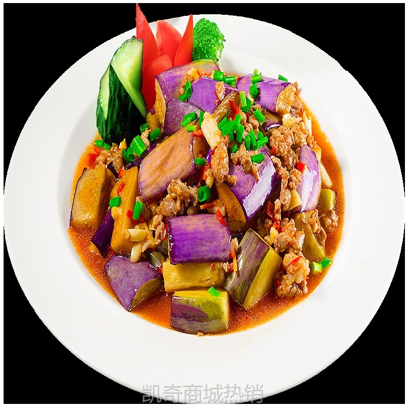 【♥凯奇美食供应链♥】郝菜肴 鱼香茄子170g 外卖料理包10袋方便速食菜包素食煲仔盖浇饭