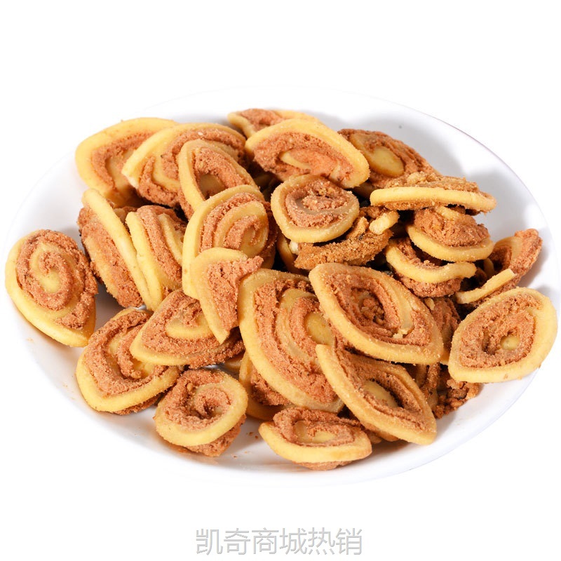 【♥首购3元♥】厂家供应芝麻猫耳酥香脆猫耳朵烧烤味休闲零食糕点袋装批发整箱