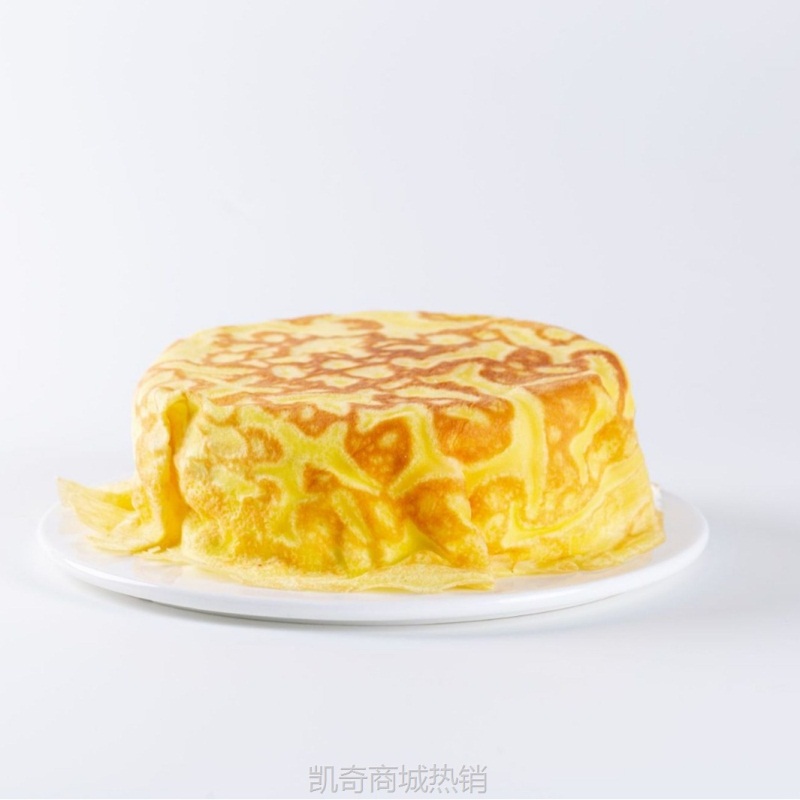 【♥凯奇美食供应链♥】榴莲千层蛋糕8寸切块动物奶油咖啡馆甜品店夜市摆摊会堂商用烘焙