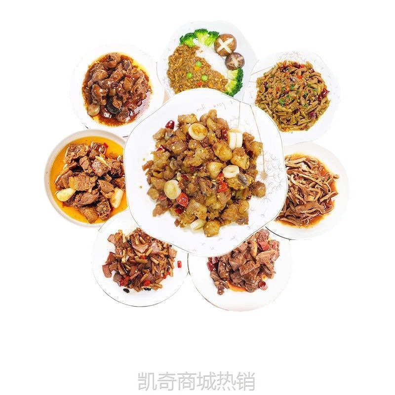 【♥凯奇美食供应链♥】料理包加工预制菜定制外卖店快餐包速餐包湘式下饭菜方便加热速食