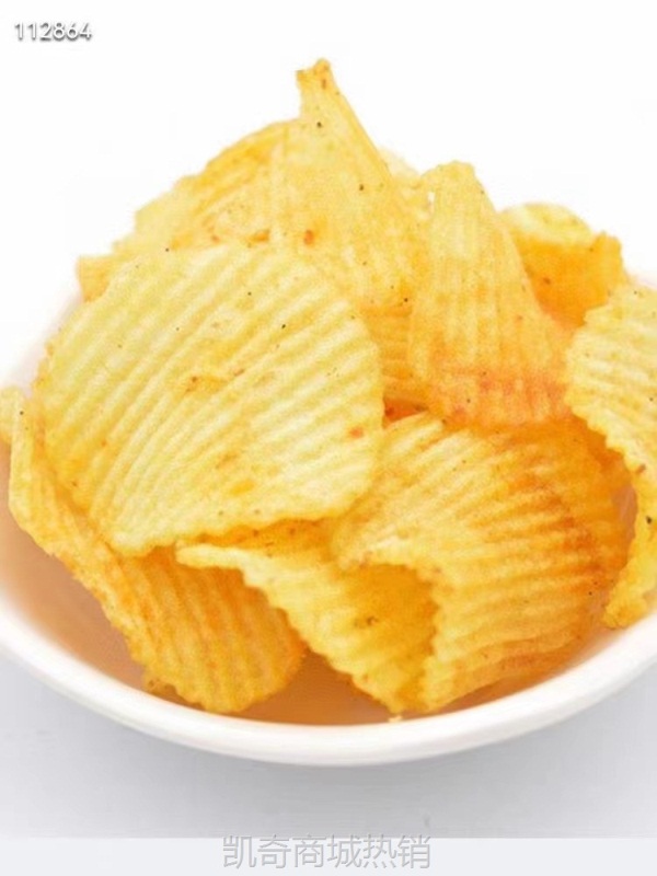 【♥首购3元♥】天使土豆片108g*5袋大包装膨化小吃烧烤椒香麻辣味薯片怀旧零食品