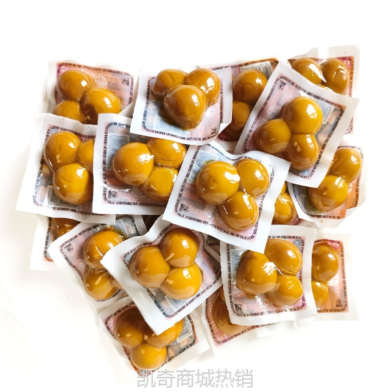 【♥凯奇美食供应链♥】源头厂家 即食鹌鹑蛋 五香味盐焗味小包装散装卤蛋清水蛋工厂代发