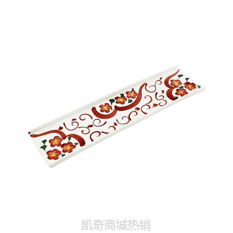 【♥首购3元♥】日式手绘寿司盘超长条餐具创意刺身盘商用酒店自助餐中高低展示盘