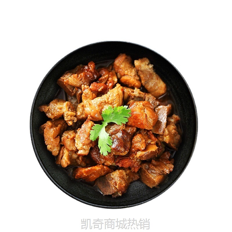 【♥凯奇美食供应链♥】蒸食惠红烧排骨预制菜快餐菜包小碗菜料理包快餐外卖速食半成品菜