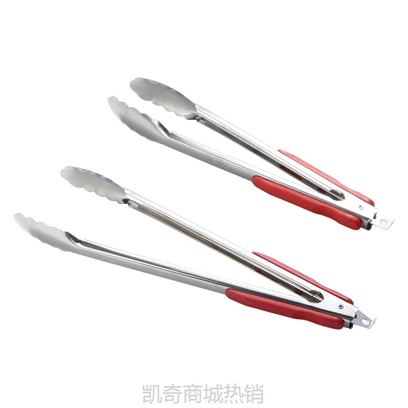 【♥首购3元♥】不锈钢食品夹 创意工具加厚食物夹自助餐夹子面包夹烧烤夹子 热卖