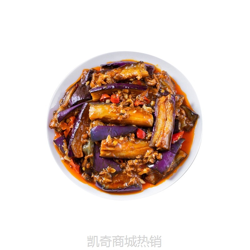 【♥凯奇美食供应链♥】饭乎肉末茄子200g料理包预制菜外卖商家用速食盖浇饭快餐冷冻菜肴