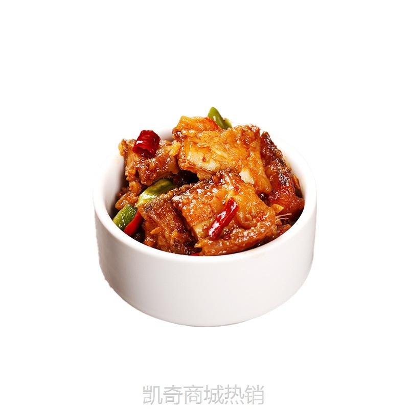 【♥凯奇美食供应链♥】懒福预制成品快餐料理包红烧带鱼200g盖浇饭小碗菜方便速食料理包