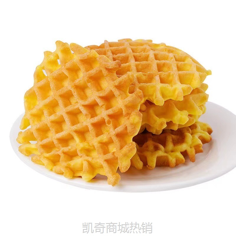 【♥凯奇美食供应链♥】华夫饼蛋糕早餐整箱饼干糕点网红爆款解馋休闲零食品办公原味批发