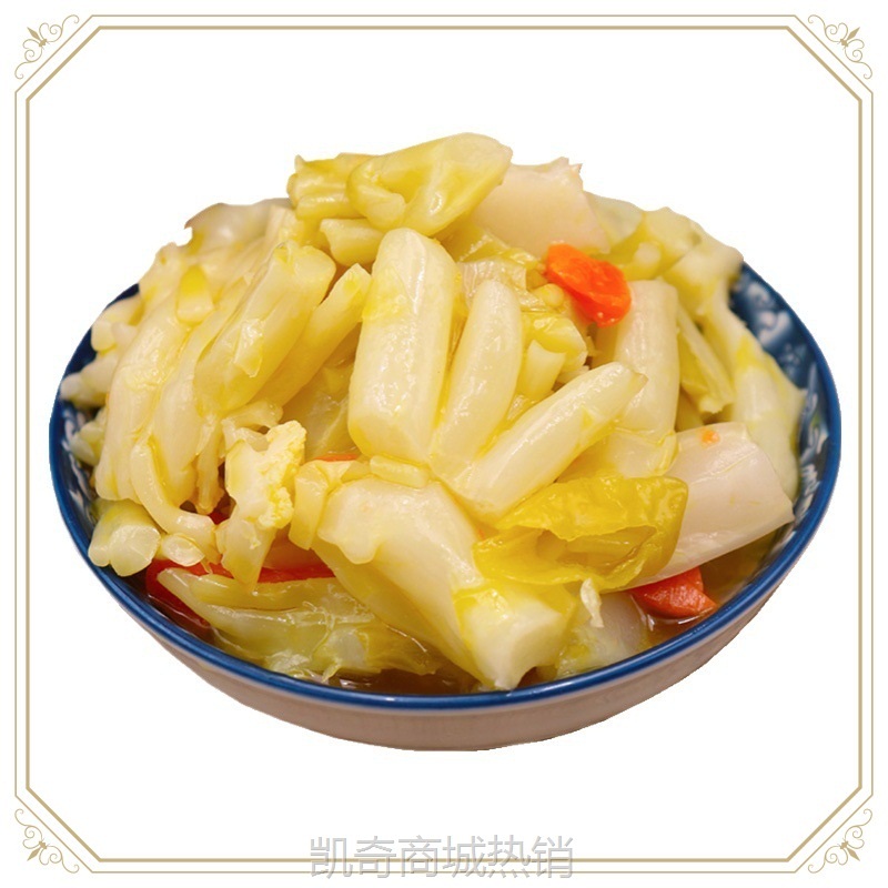 【♥凯奇美食供应链♥】ly开胃菜花梗花菜泡菜台州特产菜心新鲜凉拌菜酒店冷盘凉菜即食50