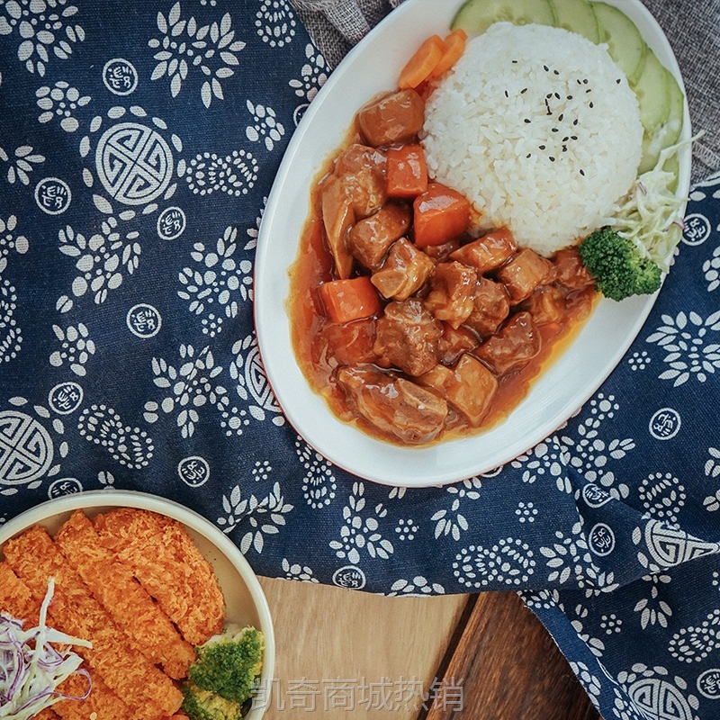 【♥凯奇美食供应链♥】红烧排骨 快餐料理包 菌香排骨 冷冻简餐 外卖盖饭速冻速食包菜包