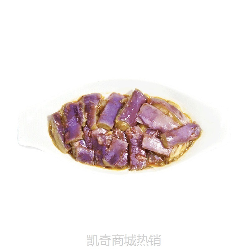【♥凯奇美食供应链♥】聚口福鱼香茄子200g速食半成品料理包预制菜商用批发盖饭外卖快餐