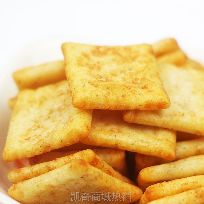 【♥首购3元♥】乐吧薯片50g多口味非油炸脆饼干膨化休闲小脆硬脆小零食烧烤番茄