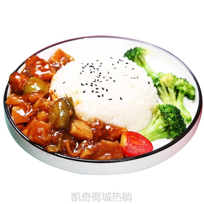 【♥凯奇美食供应链♥】盖饭地三鲜料理包220g 预制菜半成品 外卖速食商用快餐快手家常菜