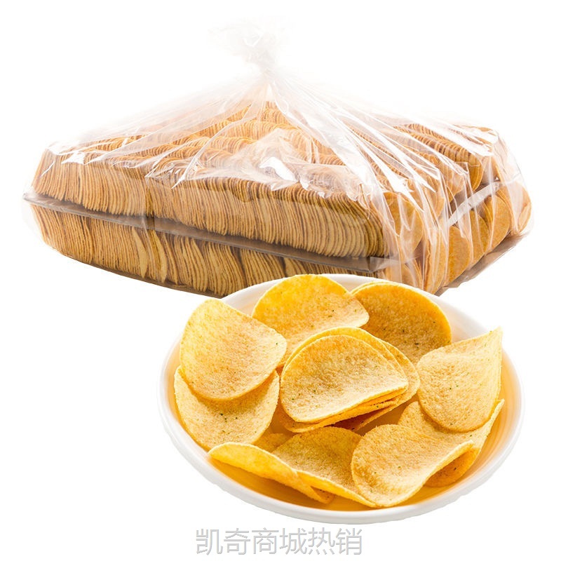 【♥首购3元♥】厂家直发批发马克薯片整箱装批发休闲零食散称原味番茄香辣烧烤青