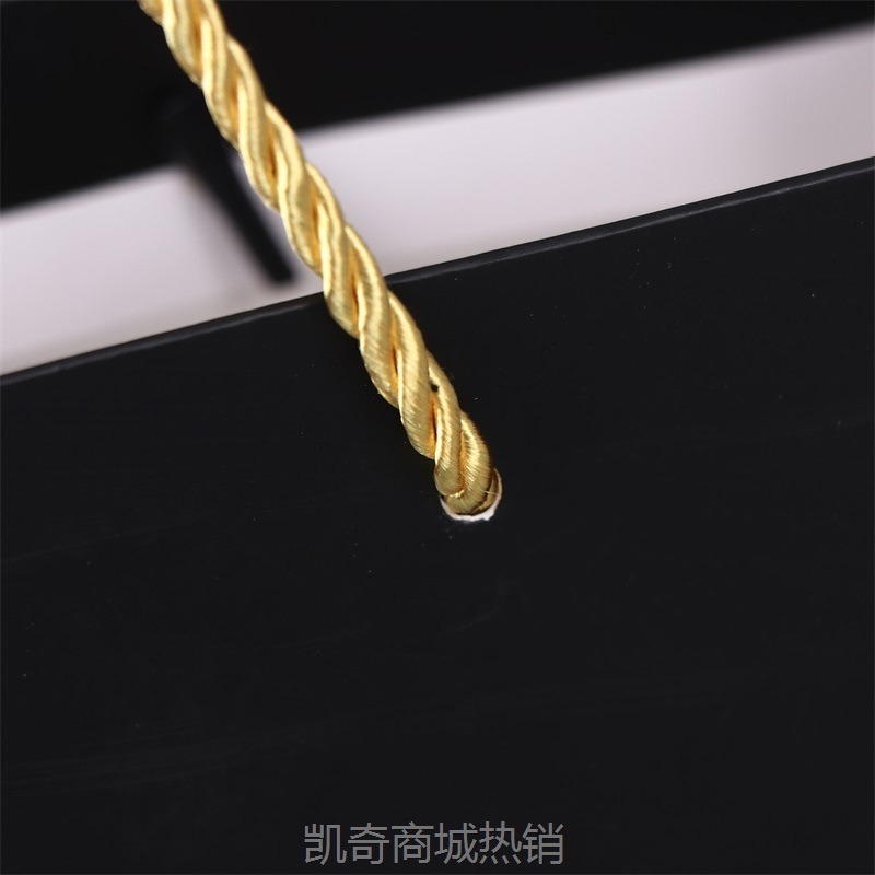 烫金纸袋定制高档压纹服装手提袋定做内嵌白卡礼品袋牛皮纸包装袋