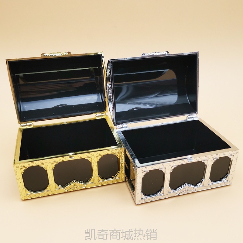 新款创意款婚礼伴手礼喜糖盒塑料镂空百宝箱费列罗喜糖盒厂家批发