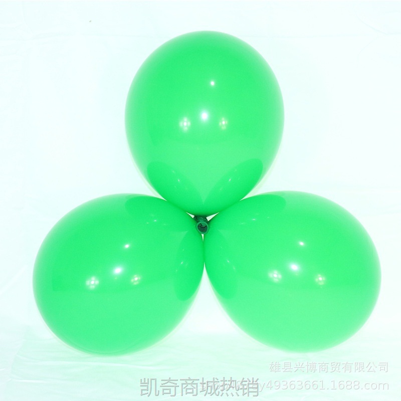 O牌气球10寸12寸加厚圆形乳胶气球亚光生日婚礼装饰气球开业气球