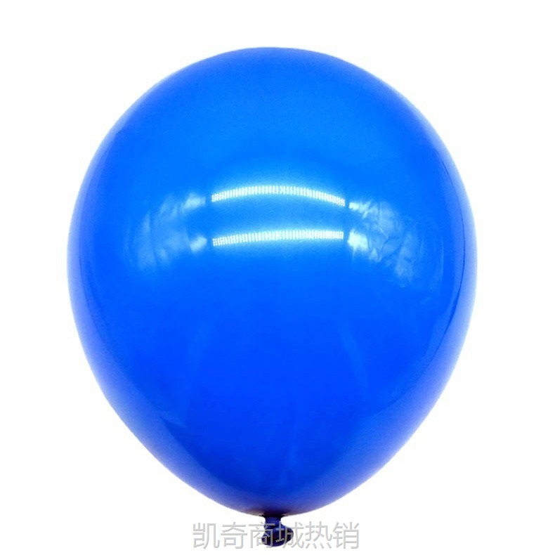 10寸2.2克加厚哑光乳胶透明气球婚礼生日派对布置用品厂家批发