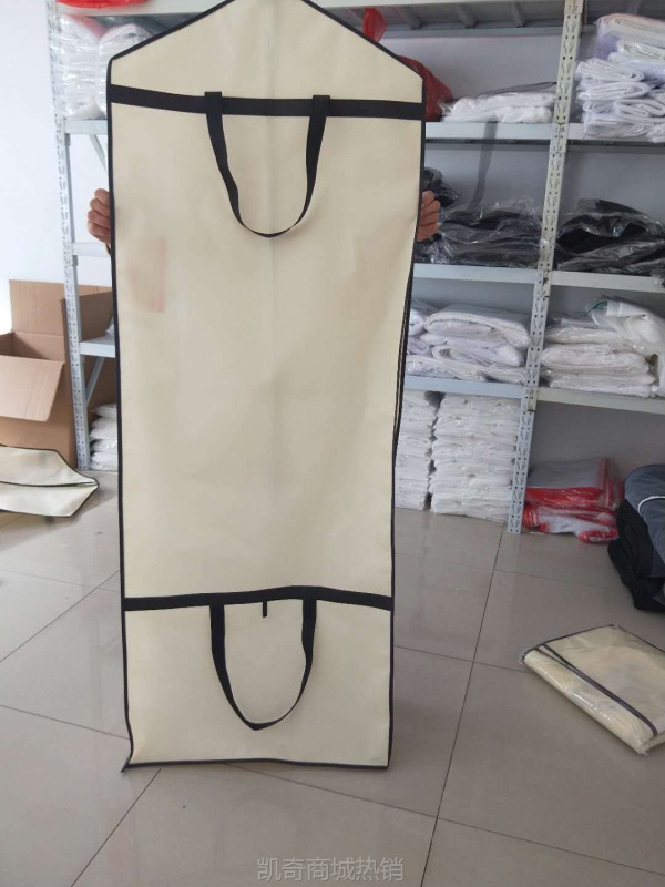拖尾婚纱手提两用防尘套 衣服 收纳袋婚纱罩批量可订批发柠檬新品