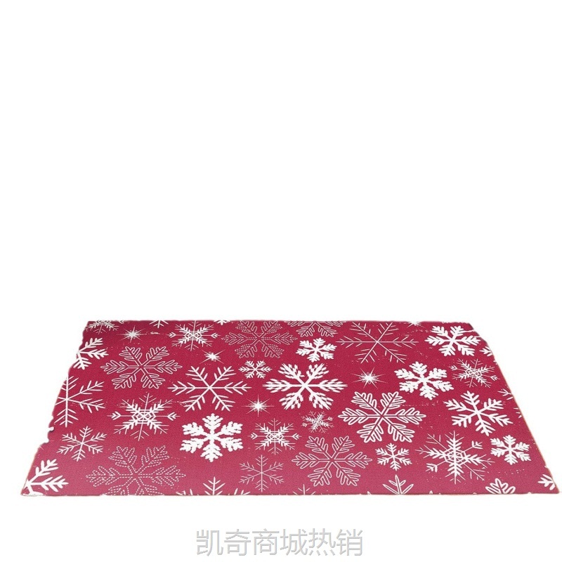现货圣诞系列美式地垫家用入户易打理耐脏防滑门垫卫生间吸水脚垫
