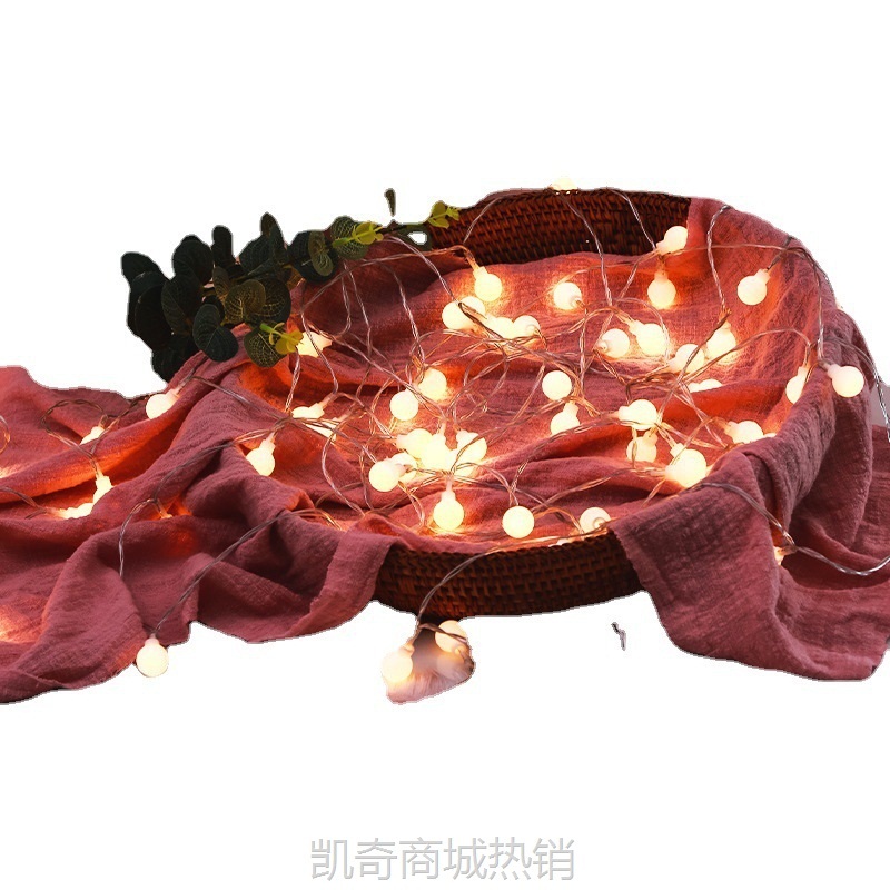 新年led网红小彩灯闪灯串灯满天星灯求婚布置卧室房间装饰星星灯